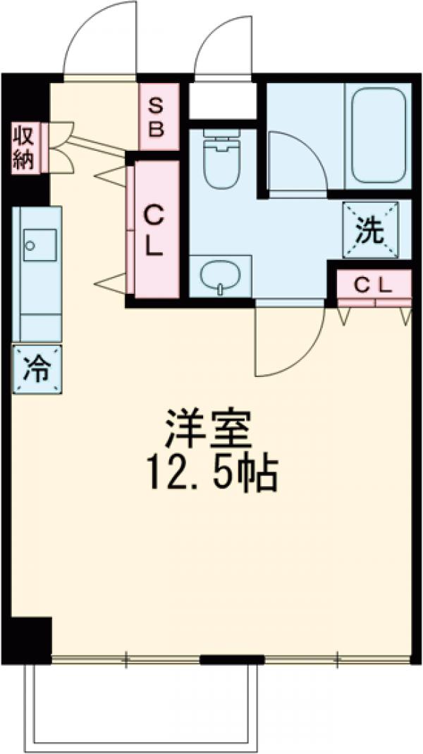 コリーヌ平町 弐番館の間取り