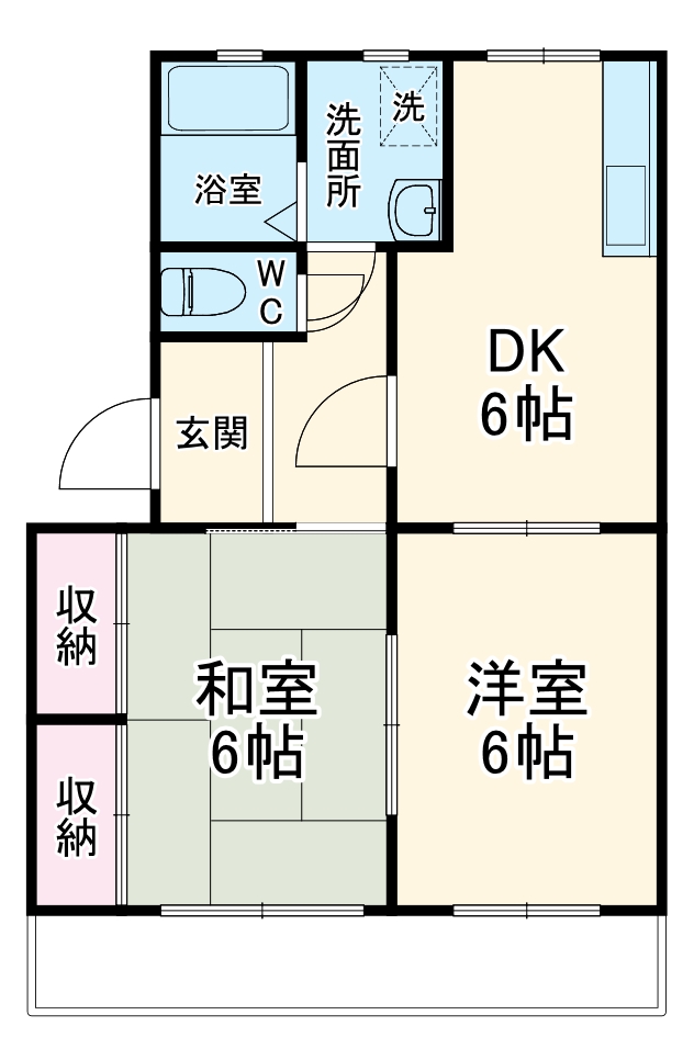 アーバン エスポアの間取り
