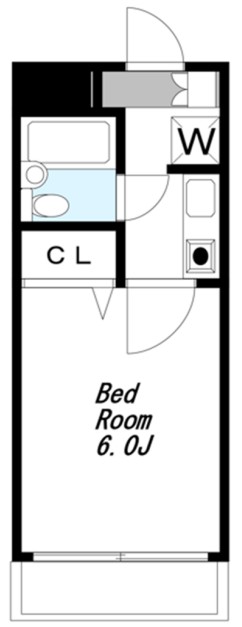 ハイツアオキ第3の間取り