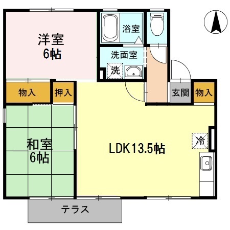パークハウス鷹丘 C棟の間取り