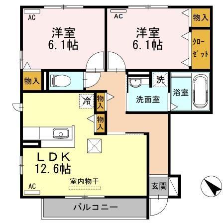 ポルトフィーノの間取り
