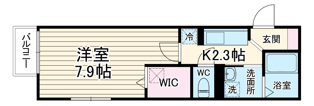 ムート中浦和の間取り