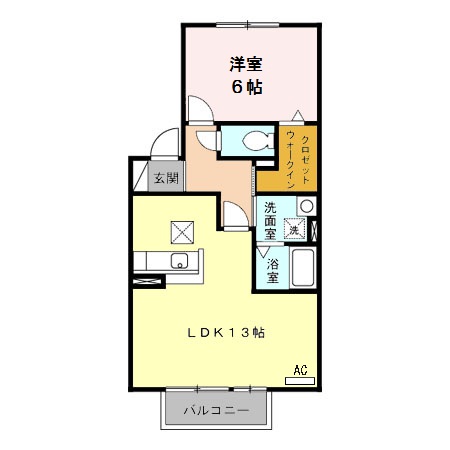 ヴェールちいの間取り