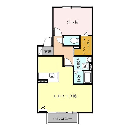 ヴェールちいの間取り