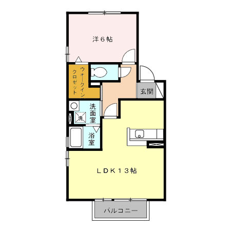 ヴェールちいの間取り