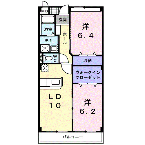 Zephyr ゼファーの間取り