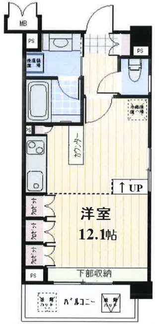 プロスペクト大森海岸の間取り