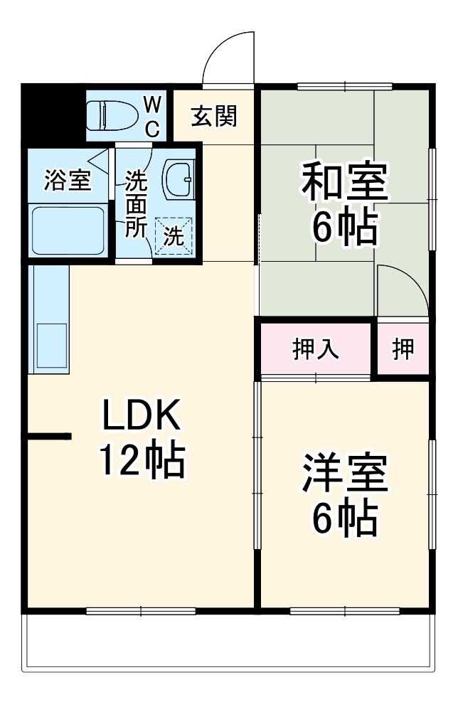 アスカⅡの間取り
