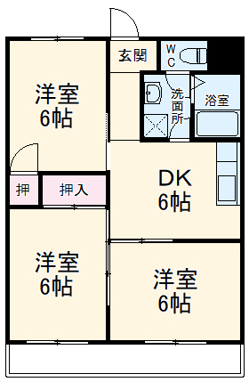 アスカⅡの間取り