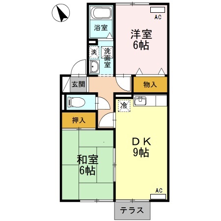 ウエストコート川崎の間取り
