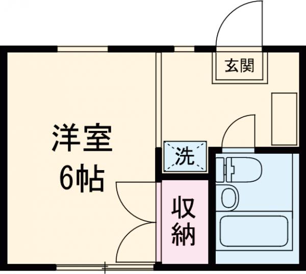 グランデュール池尻の間取り