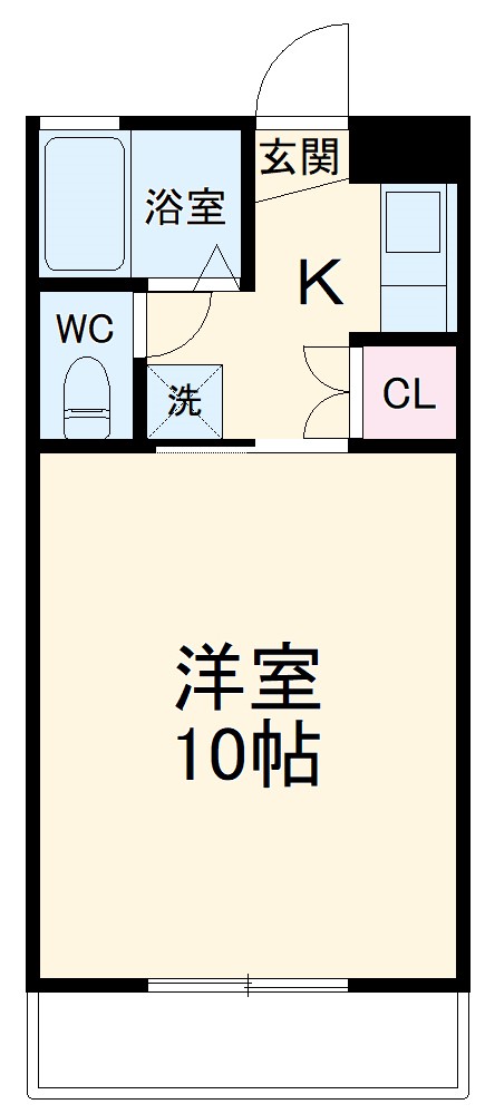 サントラストAの間取り
