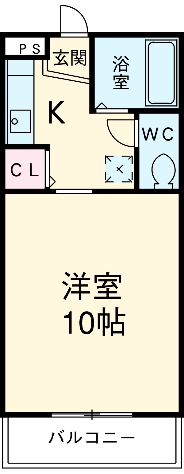 サントラストAの間取り