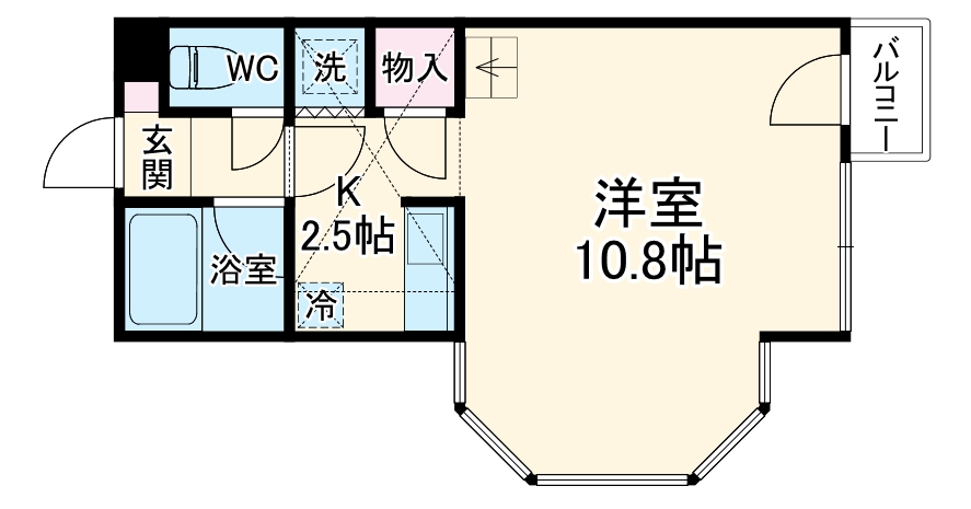 セザンヌ大岩2の間取り