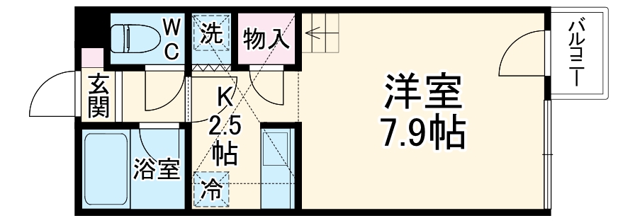 セザンヌ大岩2の間取り