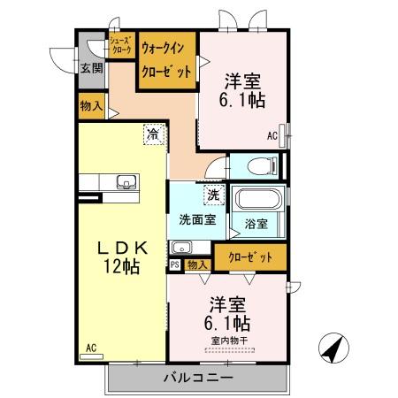 ノール椿の間取り