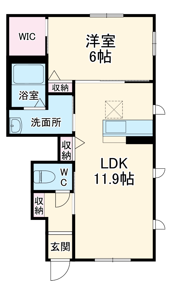 トモ・M1の間取り