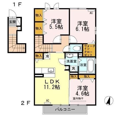 シードリームの間取り