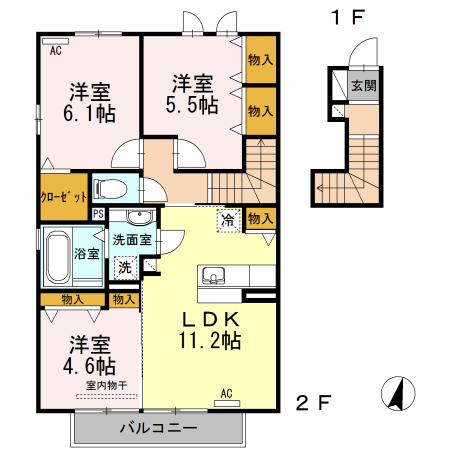 シードリームの間取り