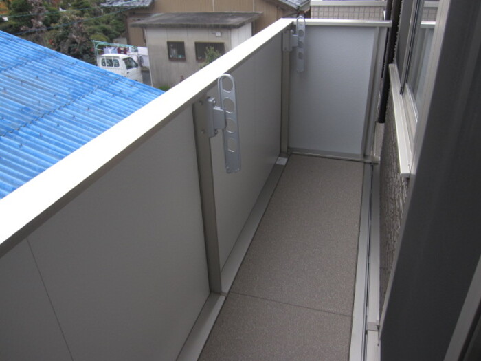 12/24 バルコニー