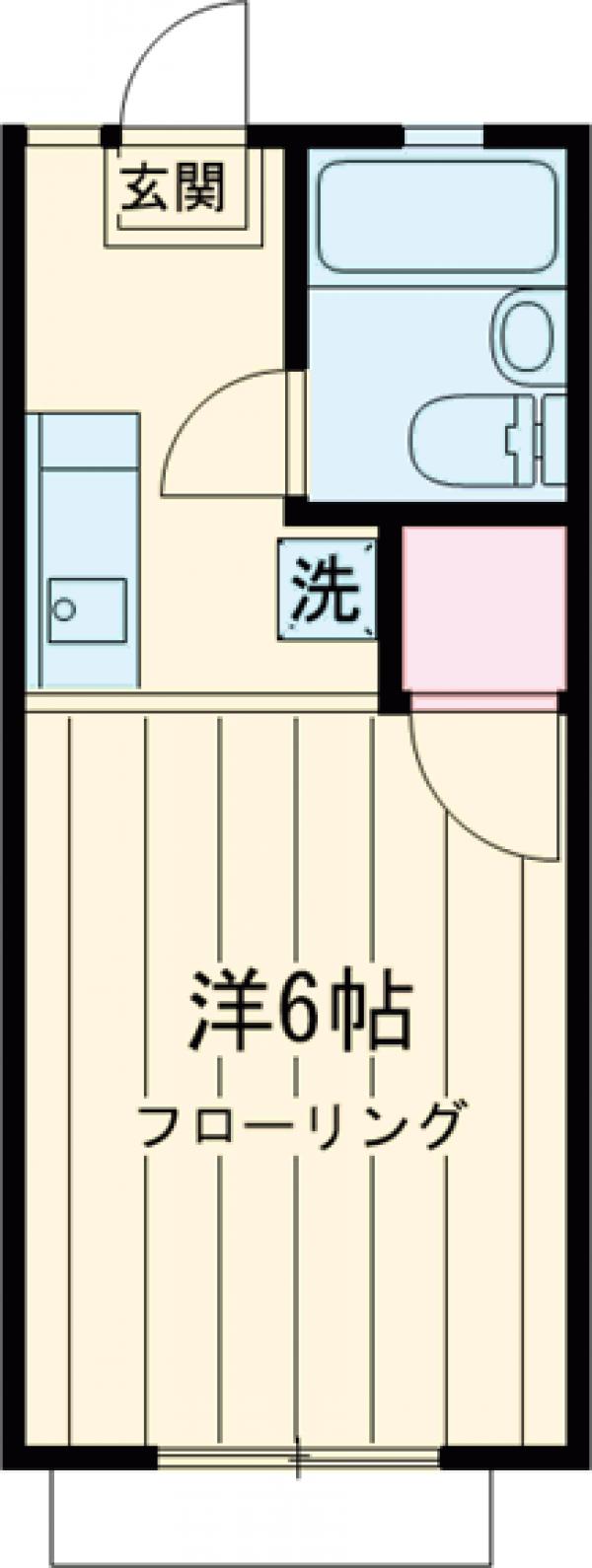 シャトル東蒲田の間取り