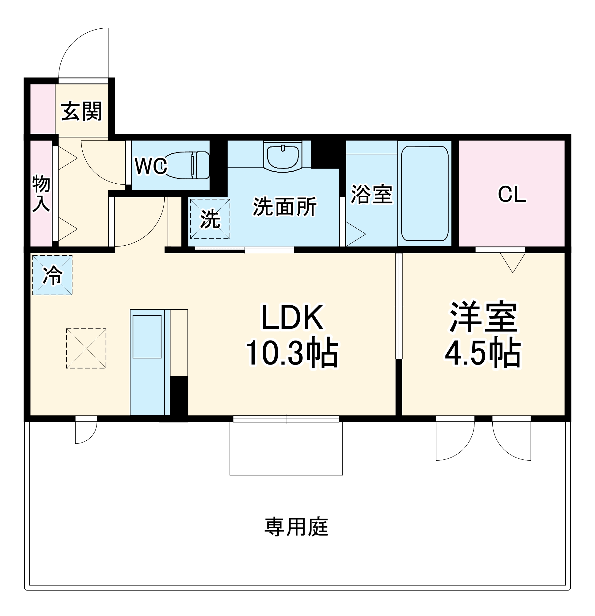 アークスクエアの間取り