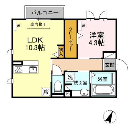アークスクエアの間取り