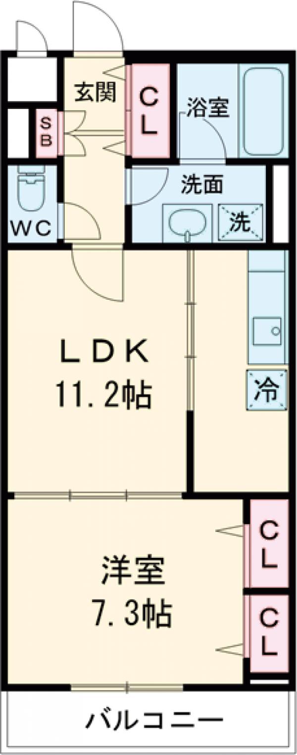 ルミエール中町の間取り