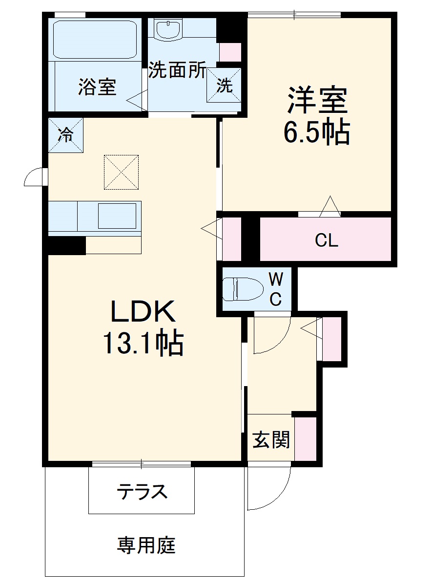 アルシオネ Ⅱの間取り
