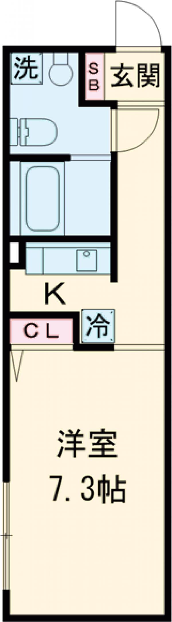 ＧＣ用賀の間取り