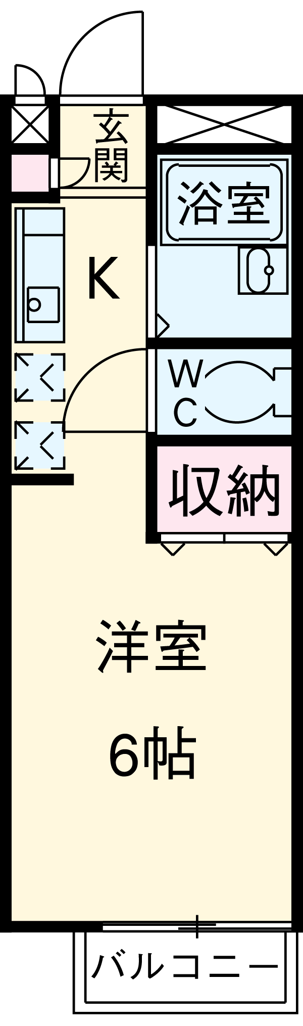 七番館の間取り