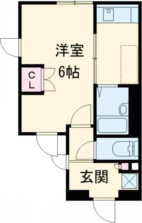 アマックス世田谷の間取り