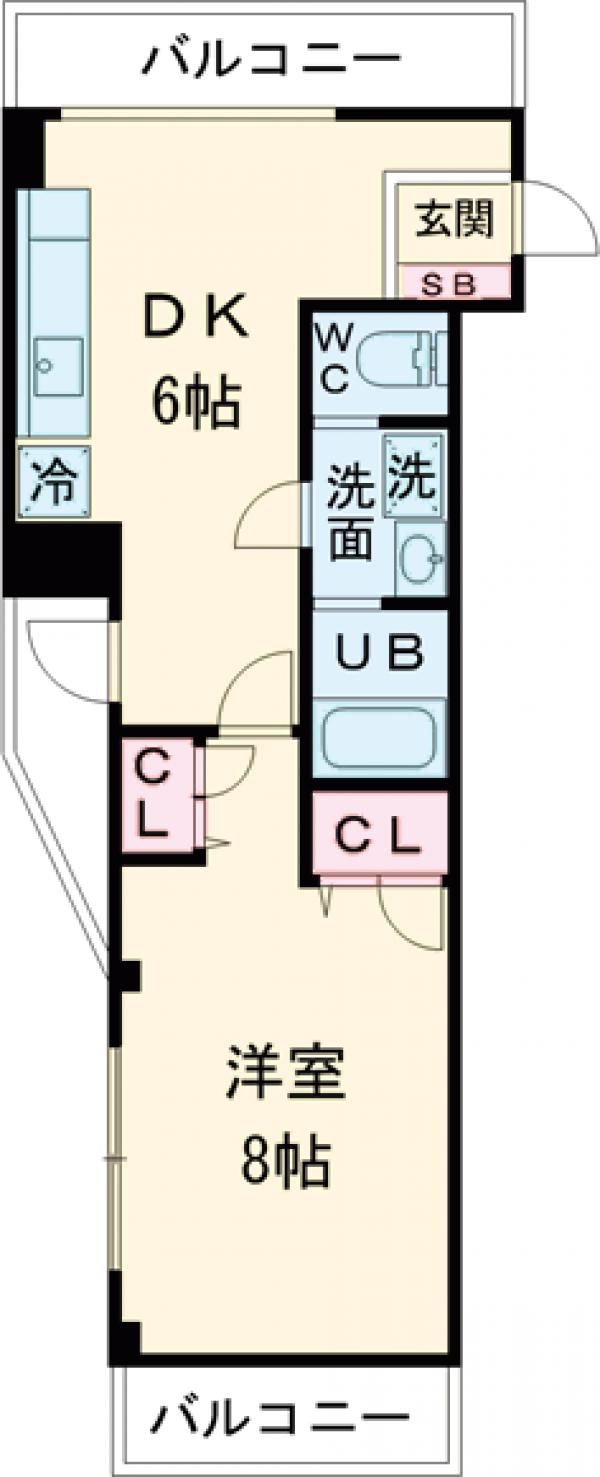 上野毛1137ビルの間取り