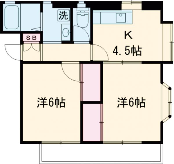 ドミール中町の間取り