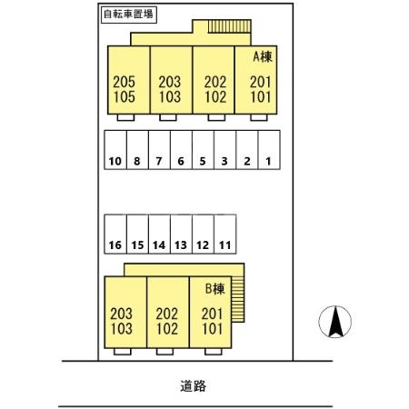 14/16 駐車場