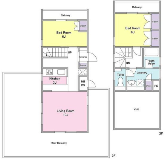 ベラコルテの間取り