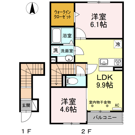 Strahl Bの間取り