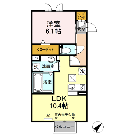 スカイパルの間取り