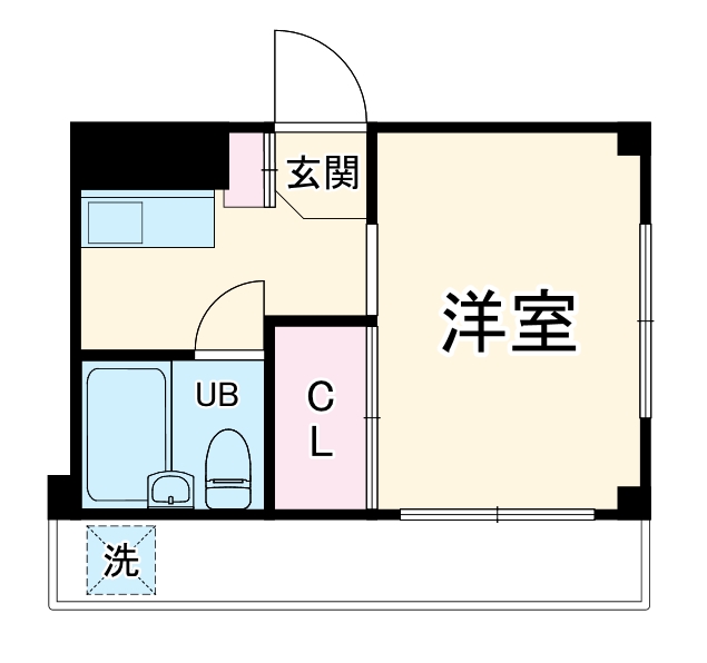 キャッスル21の間取り