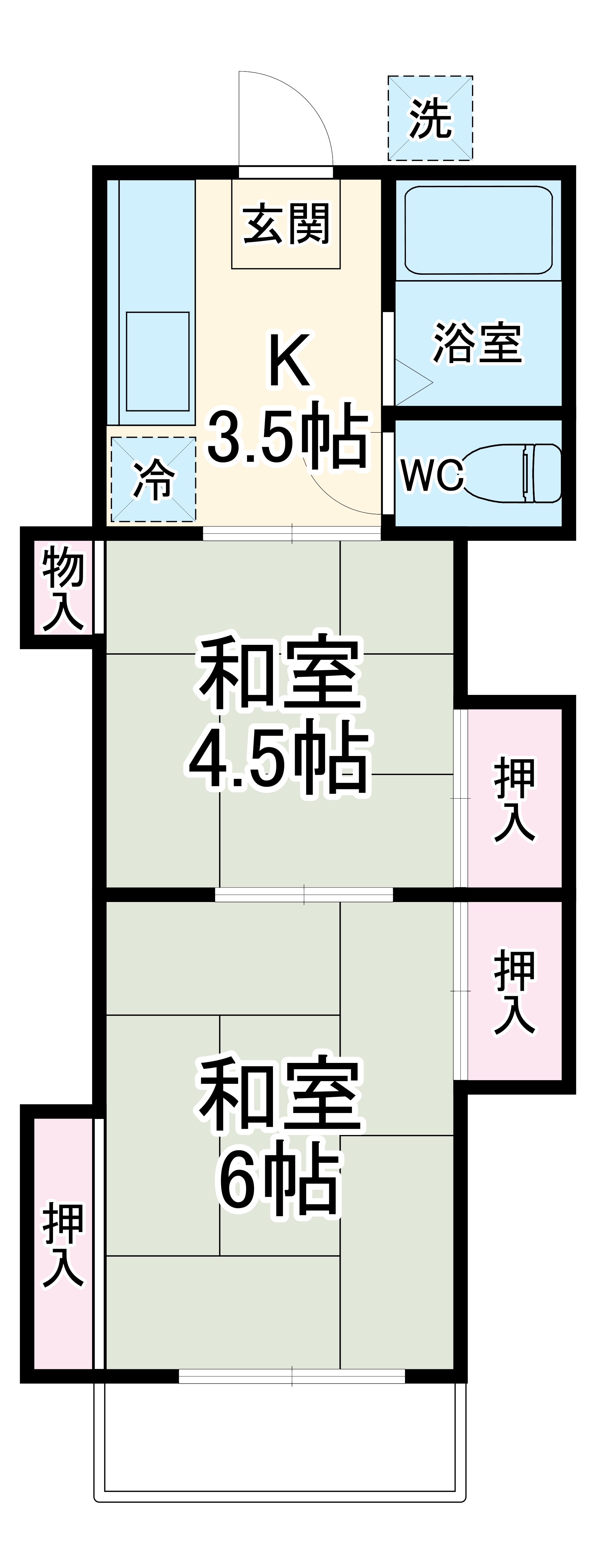 トーヤⅤの間取り
