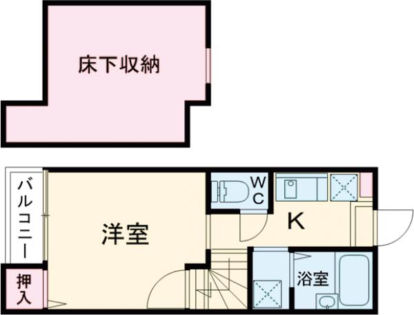 キューブ吉塚の間取り