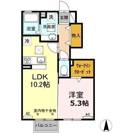 よつ葉館・蒼い館・まほろ館・ほくと館 ほくと館の間取り