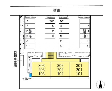 3/7 駐車場