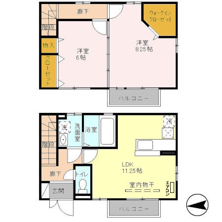 ベルコート IIの間取り