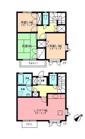 2/2 間取