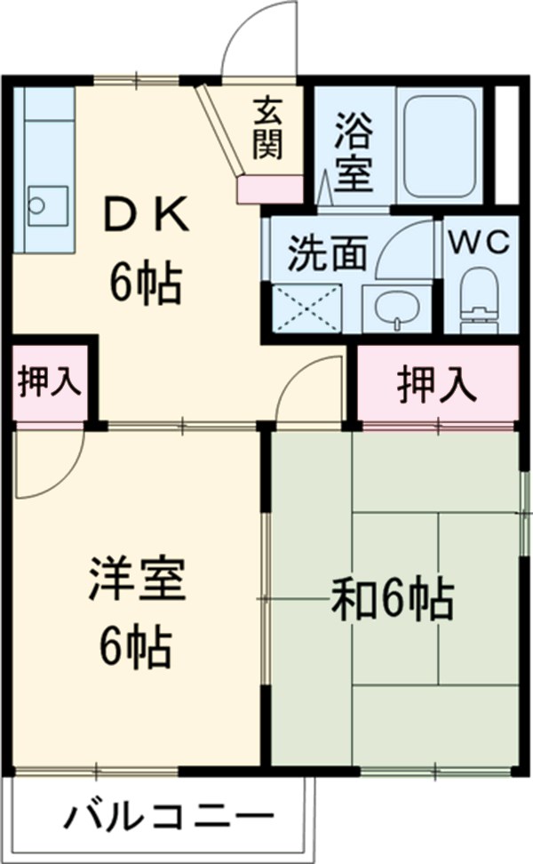 アネックス10 A棟の間取り