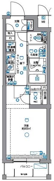 パティーナ下丸子の間取り