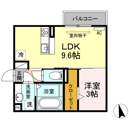 歩夢Ⅱの間取り