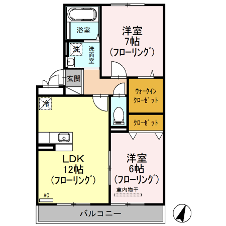 グローバル ジェネシスの間取り