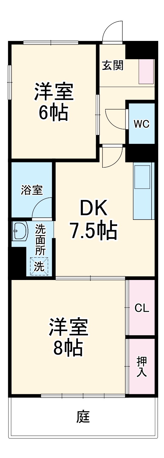 ノイブルクハイツの間取り